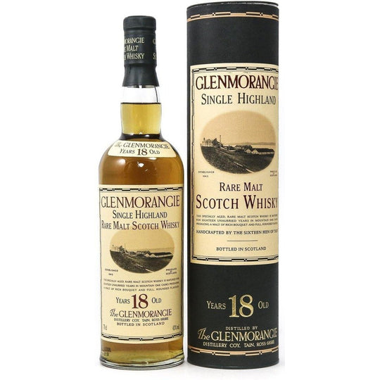 Glenmorangie 18 Year Old Scotch Whisky - old presentation