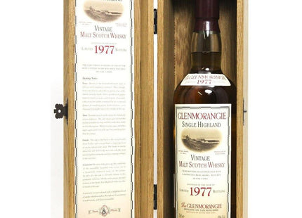 Glenmorangie 1977 - 21 Year Old Single Malt Scotch Whisky - The Really Good Whisky Company