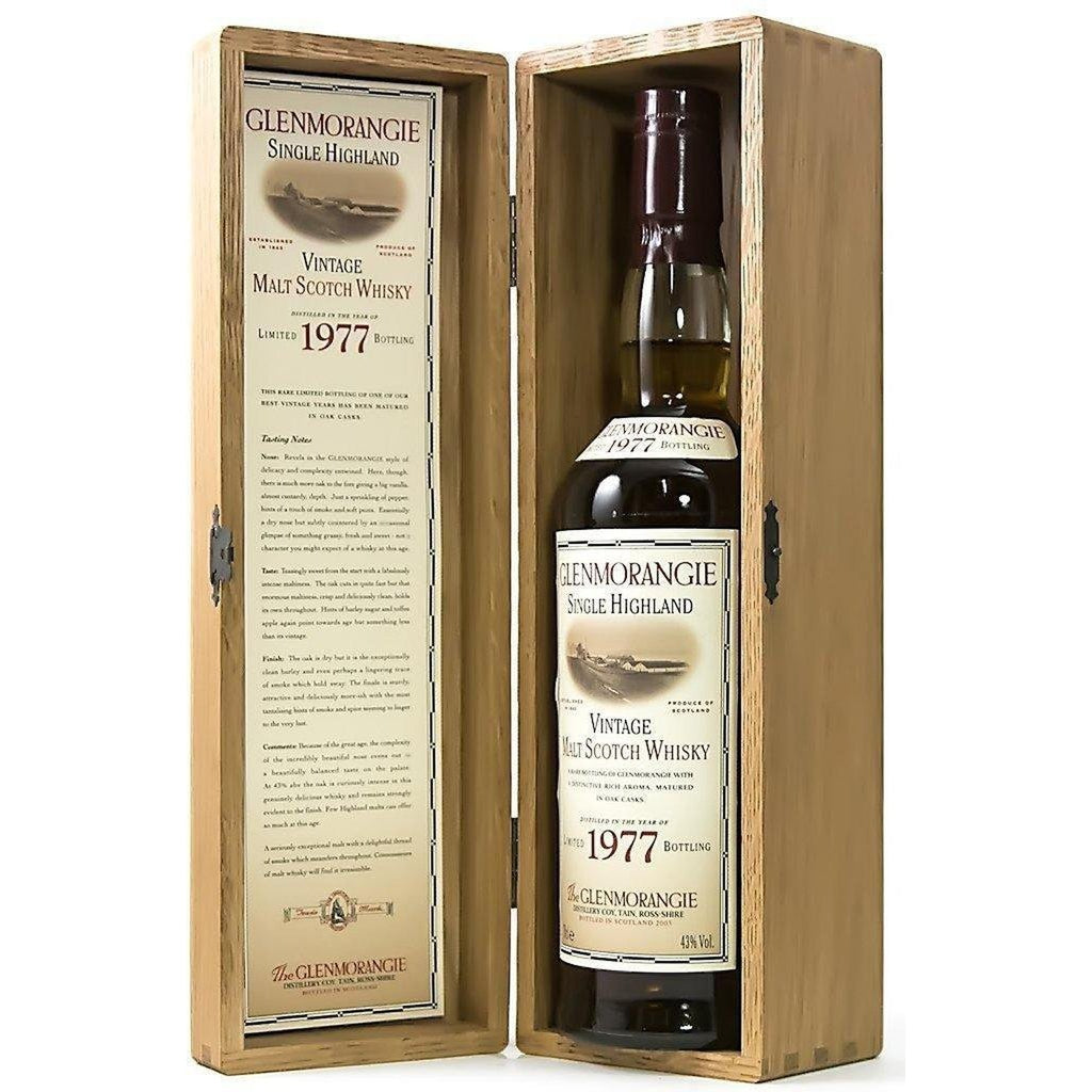 Glenmorangie 1977 21 Year Old Whisky - The Really Good Whisky Company