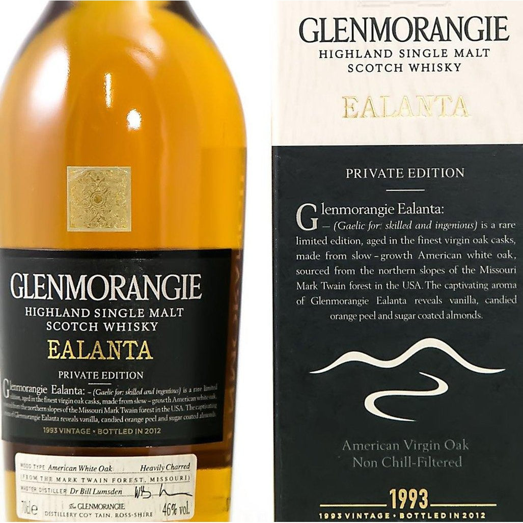 Glenmorangie 1993 Ealanta  Scotch Whisky - The Really Good Whisky Company