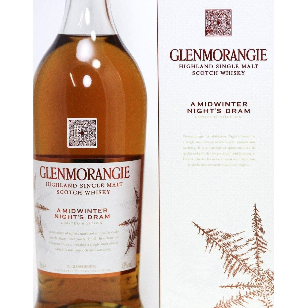 Glenmorangie A Midwinter Night's Dram limited  Edition Whisky - The Really Good Whisky Company