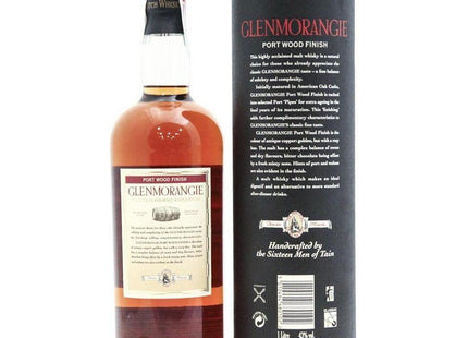 Glenmorangie Port Wood Finish Single Malt Scotch Whisky 1L - The Really Good Whisky Company