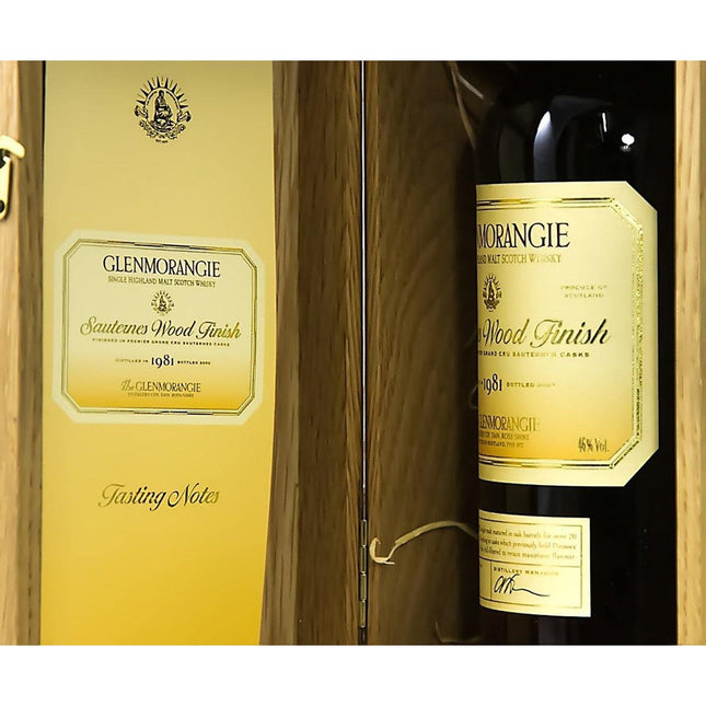 Glenmorangie Sauternes Wood Finish 1981 Whisky | 21 Year Old - The Really Good Whisky Company