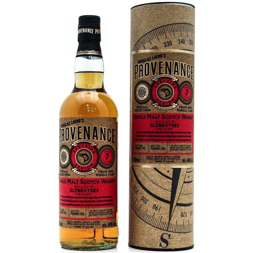 Glenrothes 7 Year Old 2013, Provenance Douglas Laing - 70cl, 46% - The Really Good Whisky Company