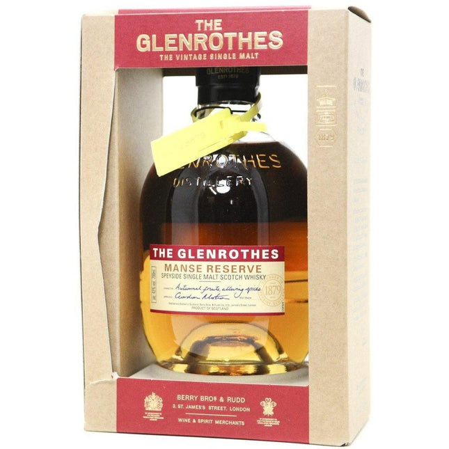 GLENROTHES MANSE RESERVE - The Really Good Whisky Company
