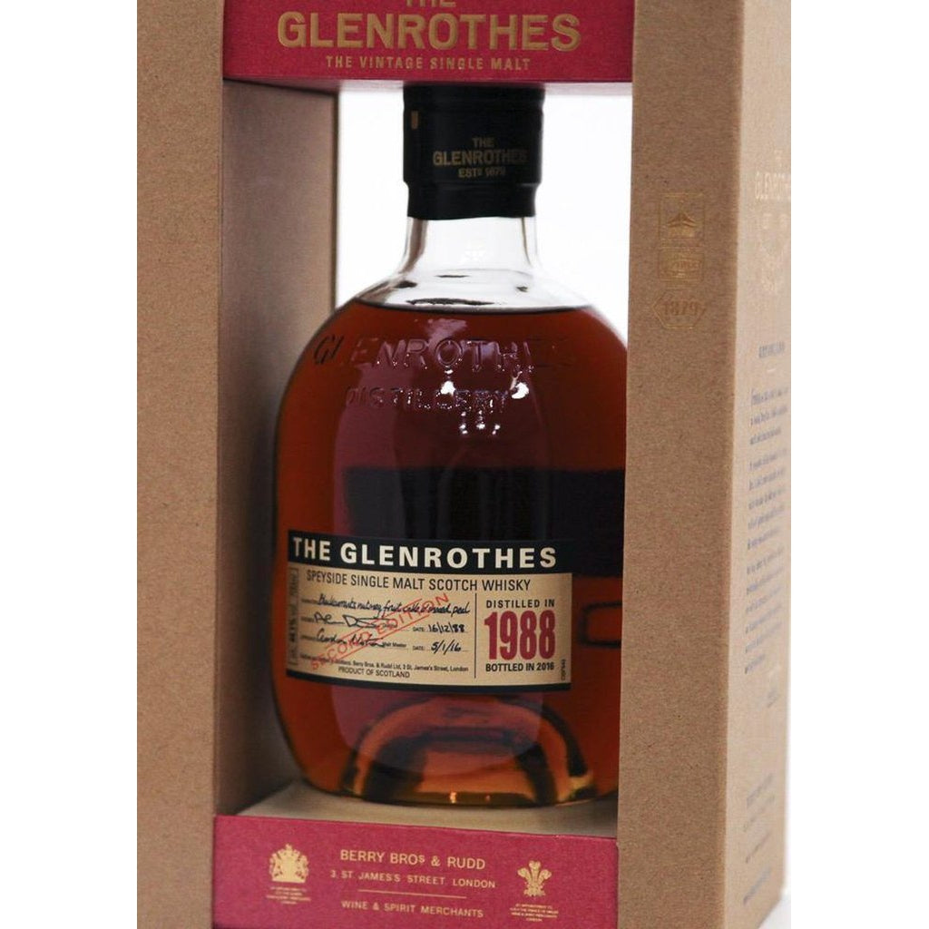 Glenrothes Vintage Second Edition 1988 -2016 - The Really Good Whisky Company