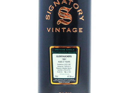 Glentauchers 1997 21 Year Old Signatory Vintage - 70cl 47.8%