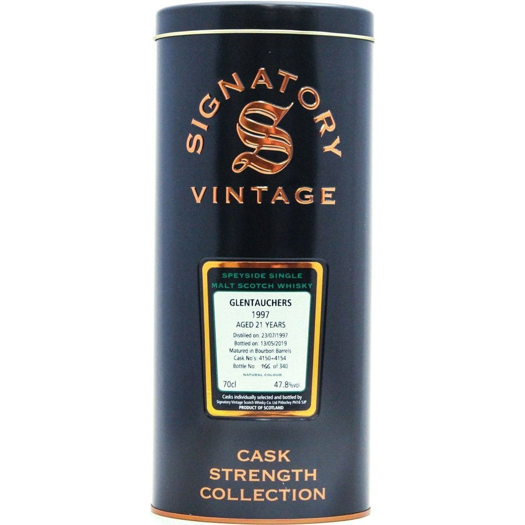 Glentauchers 1997 21 Year Old Signatory Vintage - 70cl 47.8%