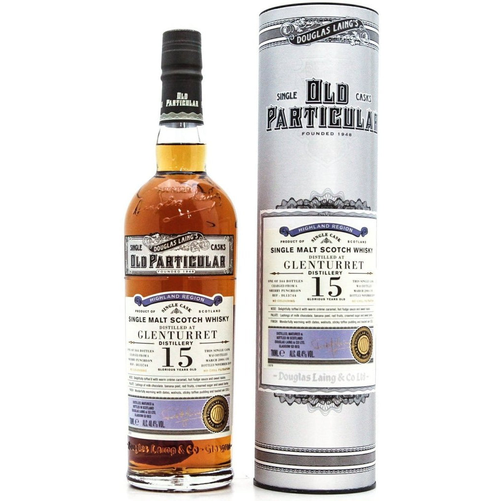 Glenturret 15 Year Old 2004 Old Particular Douglas Laing - 70cl 48.4%