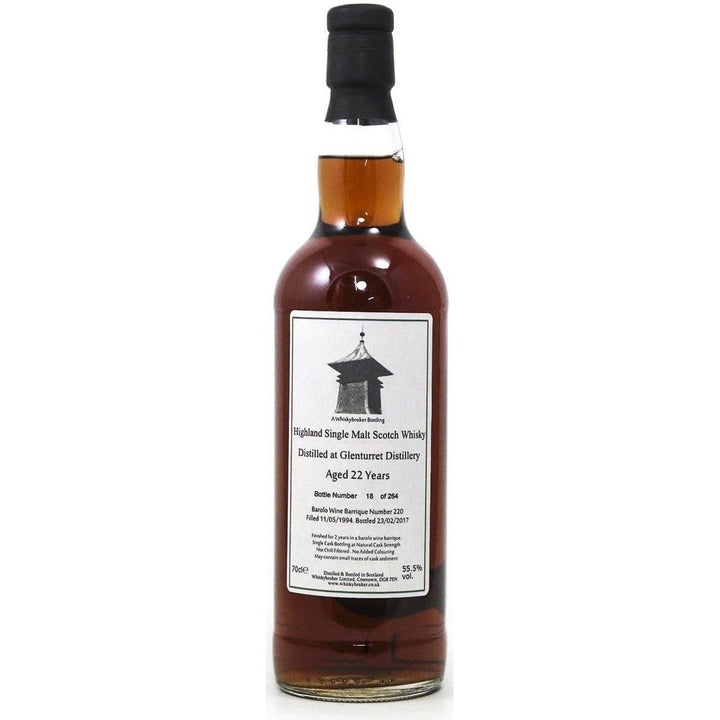 Glenturret 22 Year Old Whisky Broker BaroloåÊ1994 - The Really Good Whisky Company