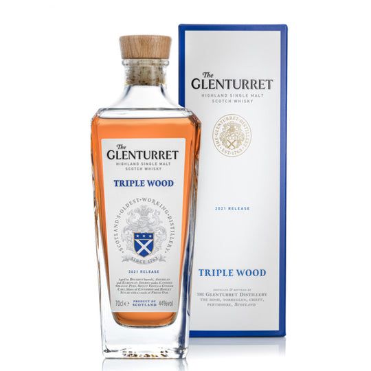 The Glenturret Triple Wood 2021 Release Single Malt Whisky - 70cl 44%