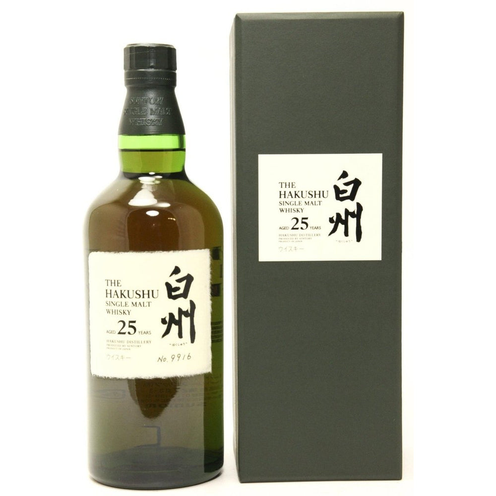 Hakushu 25 Year Old Japanese Whisky - 70cl 43% - The Really Good Whisky Company