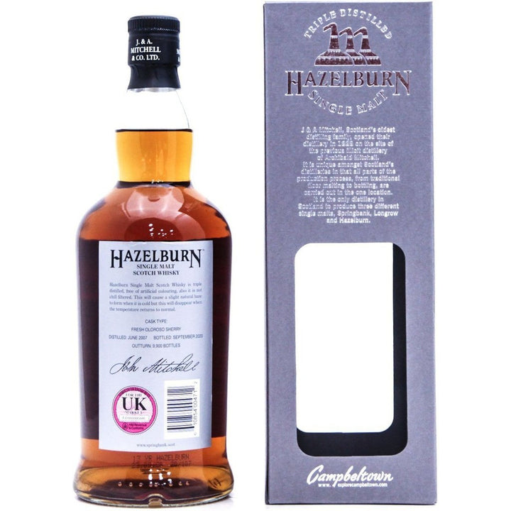 Hazelburn 13 Year Old Sherry Wood - 70cl 50.3%