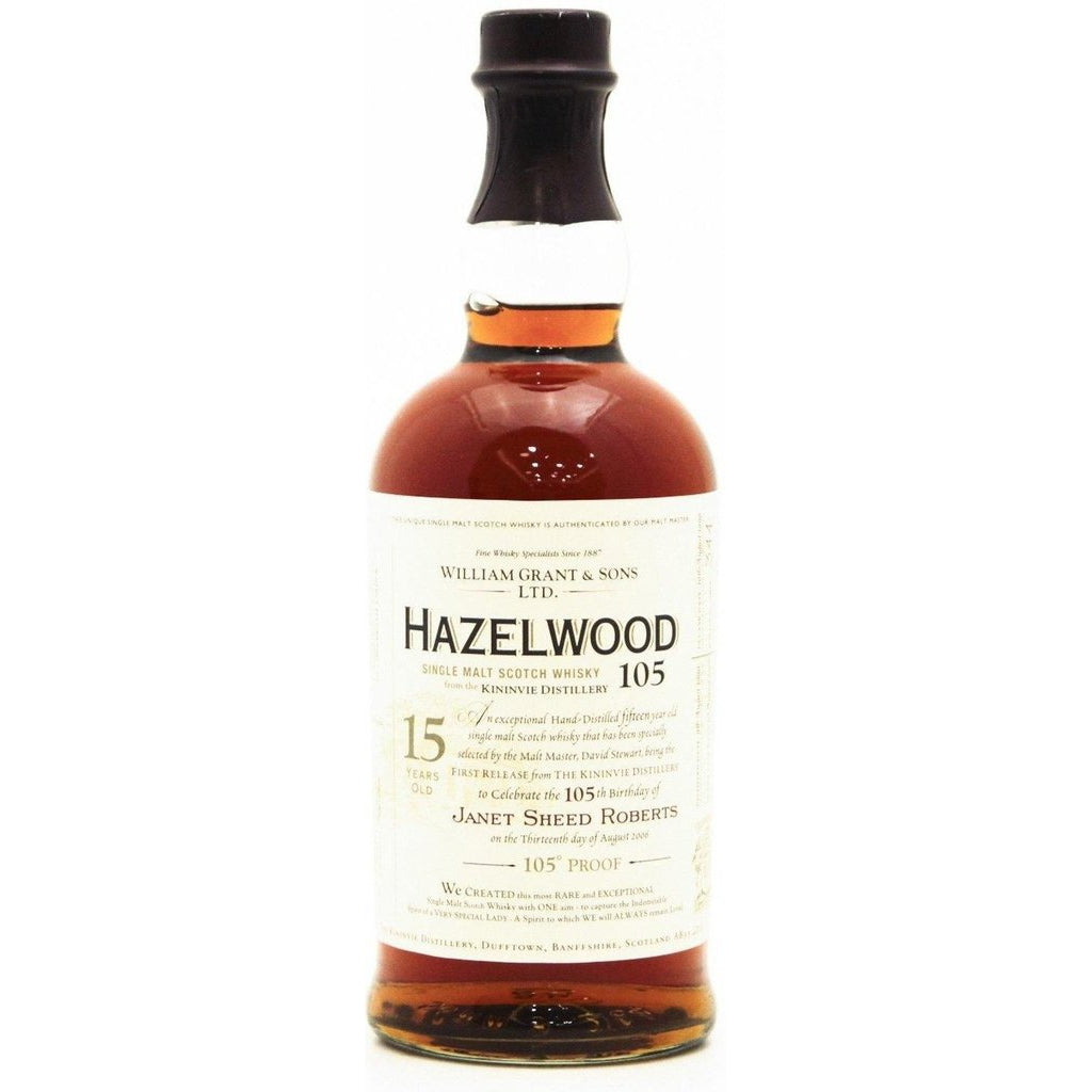 Hazelwood 105 15 Year Old - 70cl 52.5% - The Really Good Whisky Company