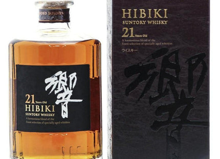 Hibiki 21 Year Old Japanese Whisky - 70cl 43% - The Really Good Whisky Company