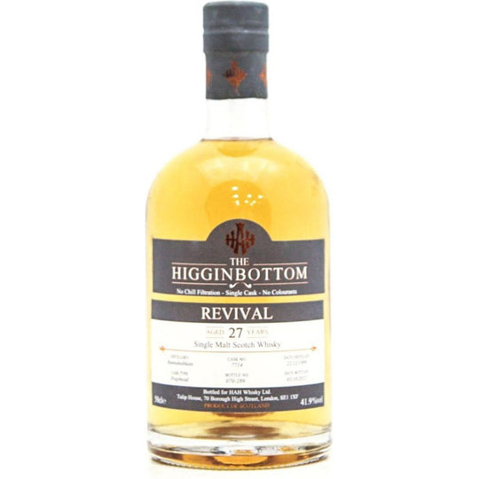 Higginbottom 27 Year Old Bunnahabhain Cask 7714 - 50cl 41.9%