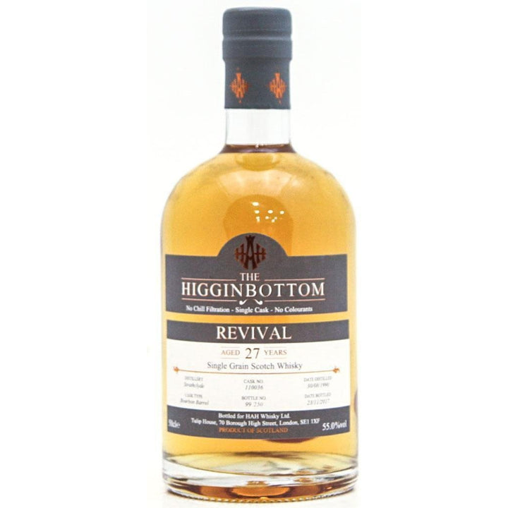 Higginbottom 27 Year Old Strathclyde Cask 110036 - 50cl 55%