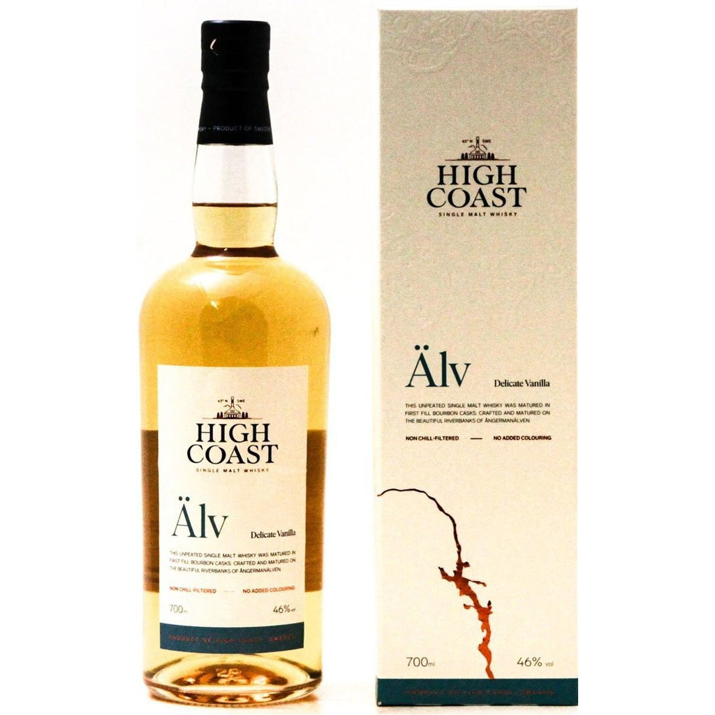 High Coast  Alv Swedish Single Malt Whisky 70cl 46% - No Box