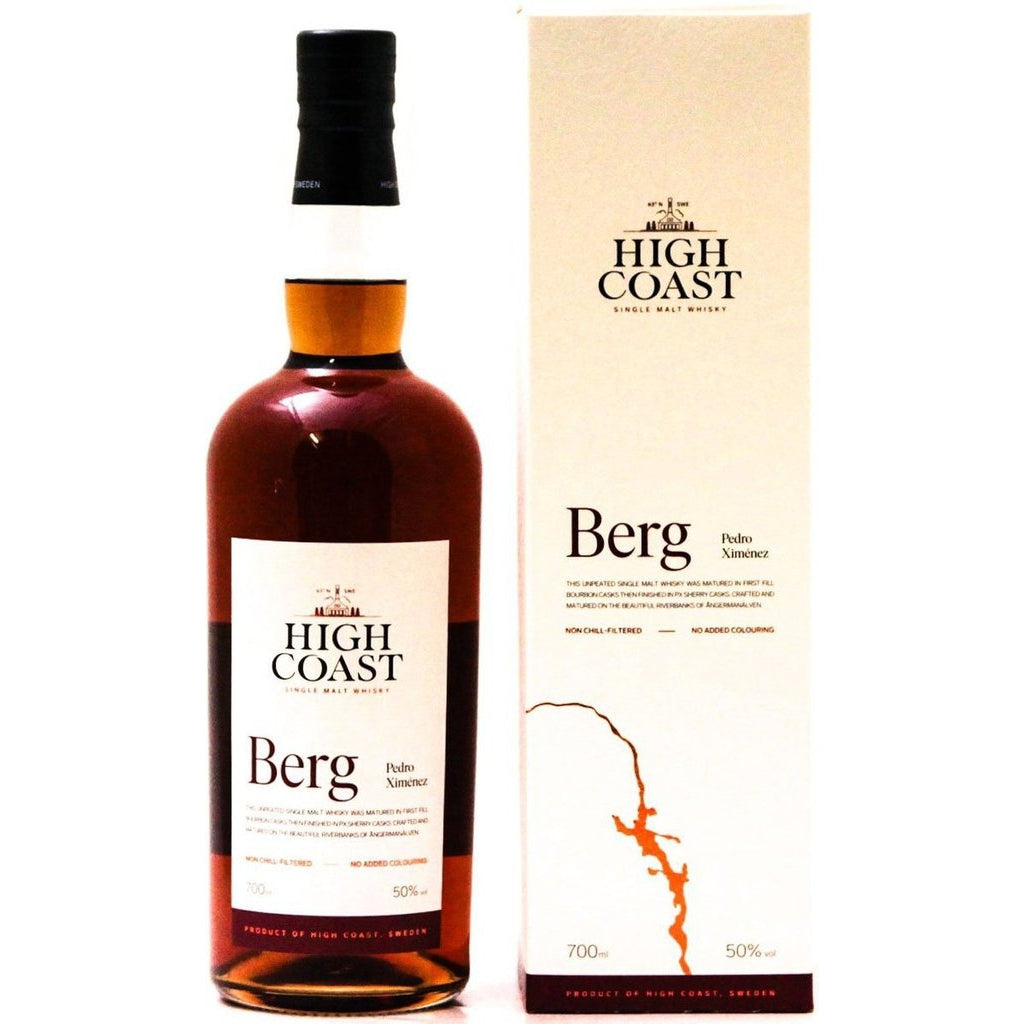 High Coast Berg Swedish Single Malt Whisky 70cl 46%