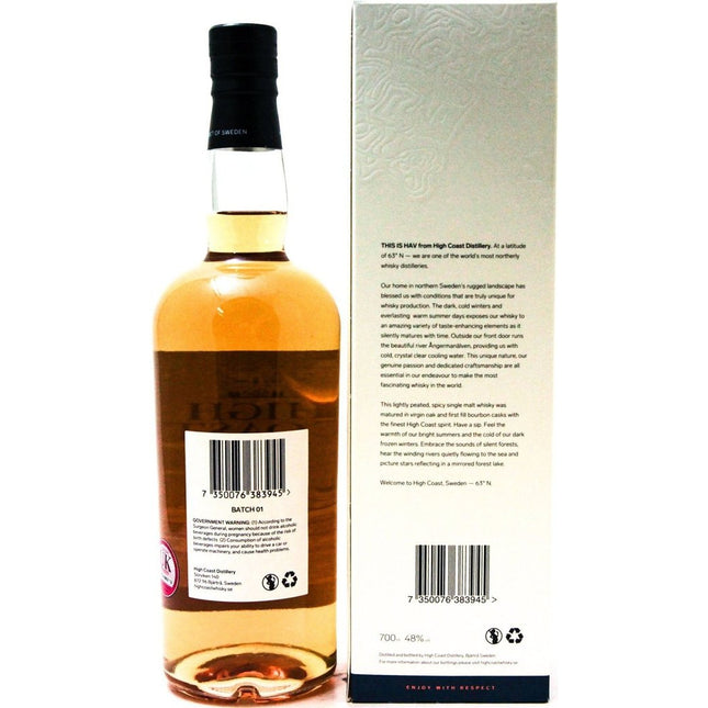 High Coast  Hav Swedish Single Malt Whisky 70cl 48%