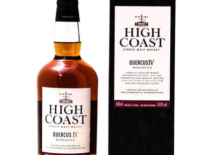 High Coast Quercus IV Mongolica  Swedish Single Malt Whisky - 50cl 50.8%