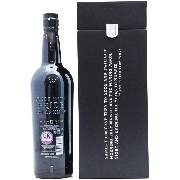 Highland Park 17 Year Old - The Dark - 70cl 52.9% - The Really Good Whisky Company