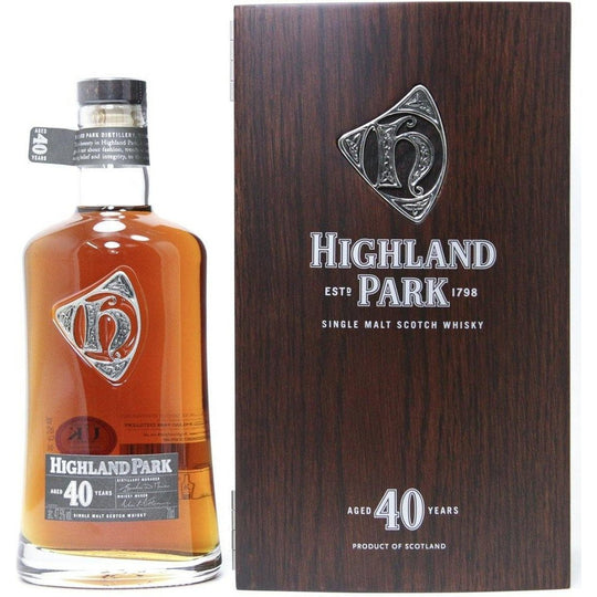 Highland Park 40 Year Old Single Malt Scotch - 70cl 47.5%