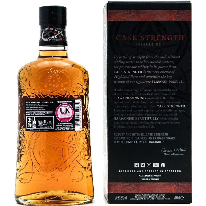 Highland Park Cask Strength Release No.1 - 70cl 63.3%