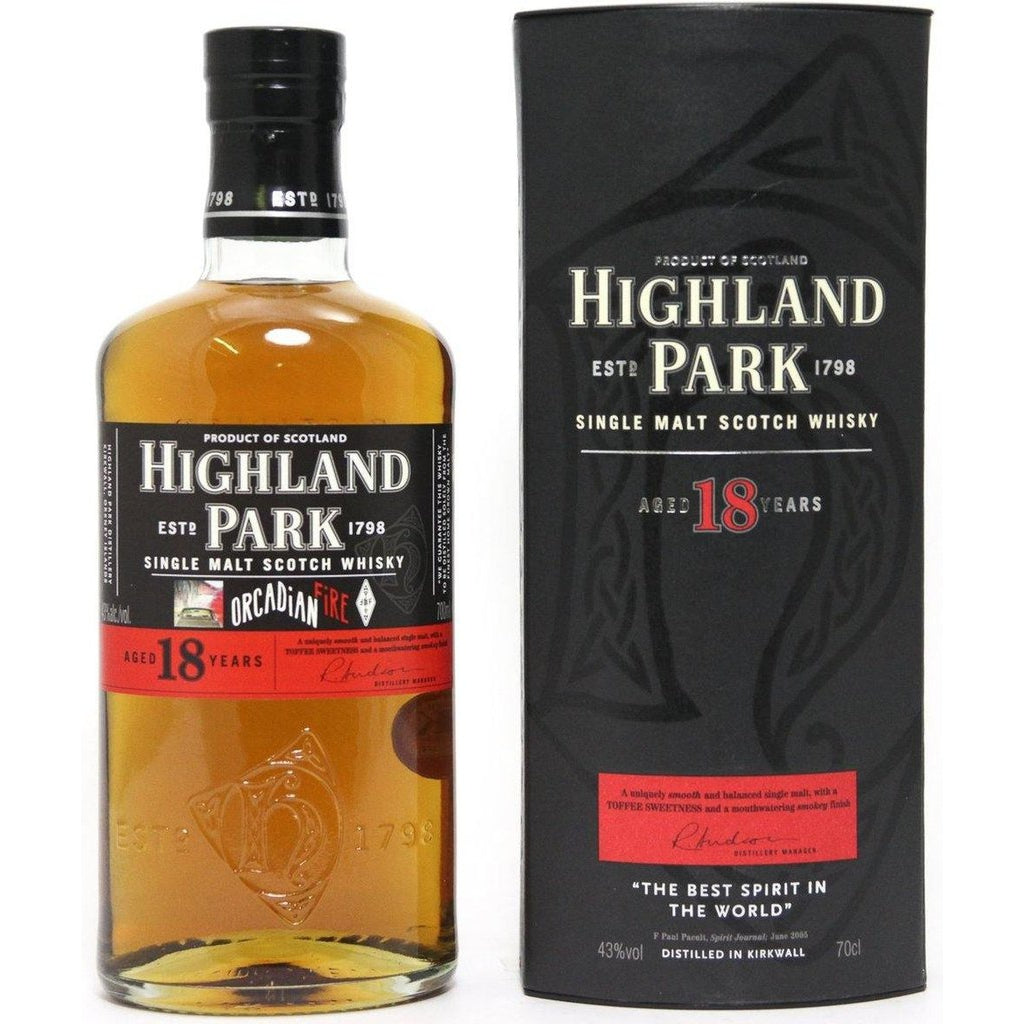 Highland Park Orcadian Fire Single Malt Scotch Whisky - The Really Good Whisky Company