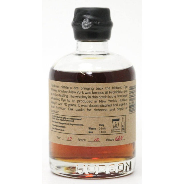 Hudson Manhattan Rye Whiskey - 35cl 46% - The Really Good Whisky Company
