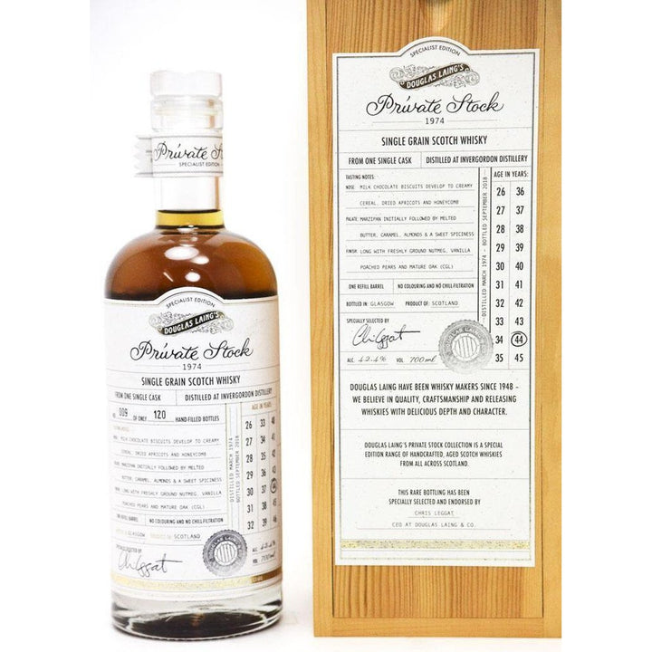 Invergordon 1974 Douglas Laing 44 Year Old - 70cl 42.4% - The Really Good Whisky Company