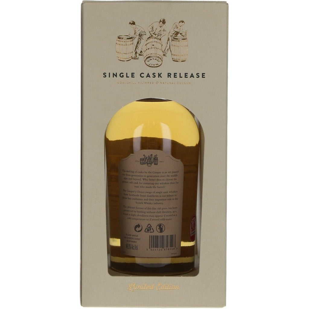 Invergordon 30 Year Old 1987 (cask 88796) The Cooper's Choice - 70cl 49.5% - The Really Good Whisky Company