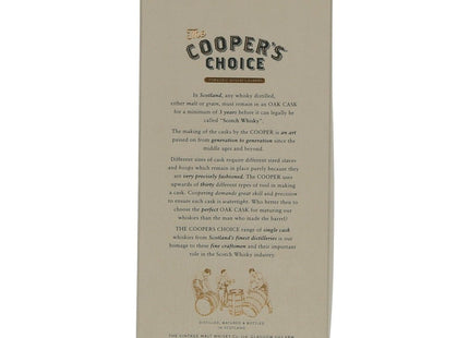 Invergordon 30 Year Old 1987 (cask 88796) The Cooper's Choice - 70cl 49.5% - The Really Good Whisky Company