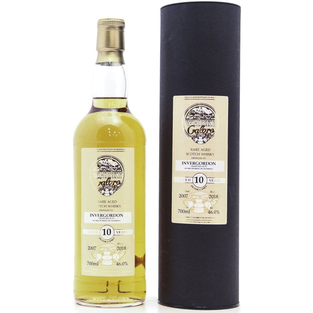 Invergordon Whisky Galore 2007 10 year old (Duncan Taylor) - 70cl 46%