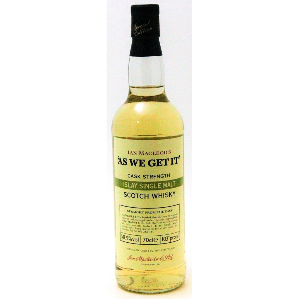 Islay Single Malt - As We Get It (Ian Macleod) - 70cl 58.9%