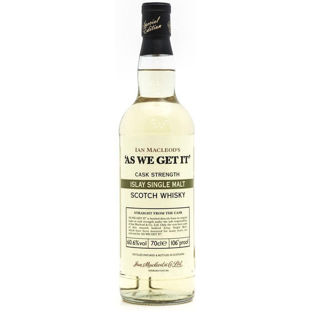 Islay Single Malt - As We Get It (Ian Macleod) - 70cl 60.6% - The Really Good Whisky Company