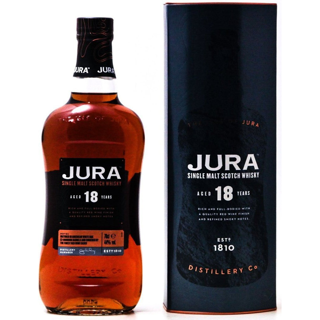 Jura 18 Year Old Single Malt Scotch Whisky - 70cl 44%