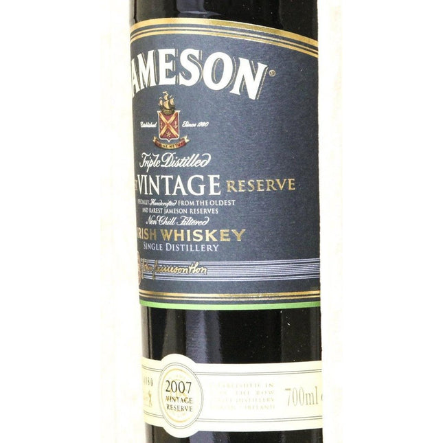 Jameson Rarest Vintage Reserve 2007 - The Really Good Whisky Company