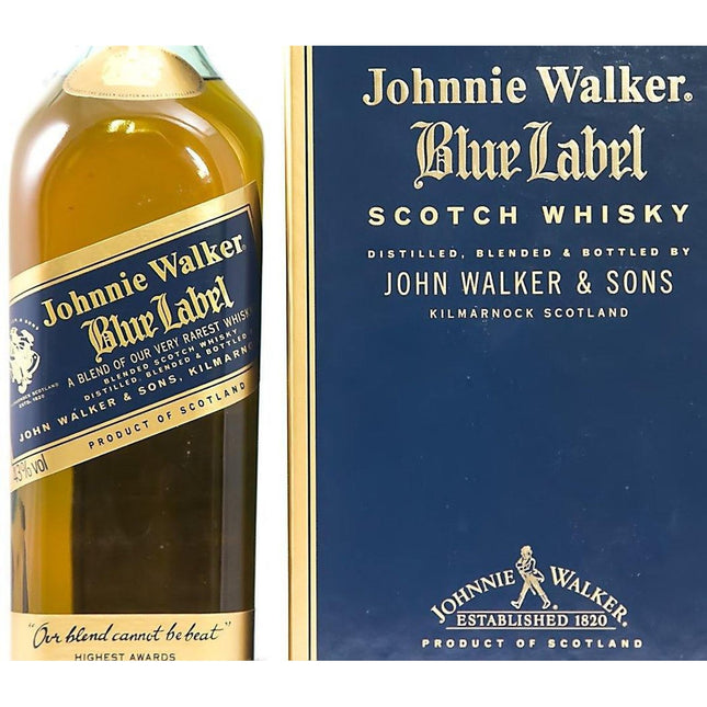 Johnnie Walker Blue Label old presentation - The Really Good Whisky Company