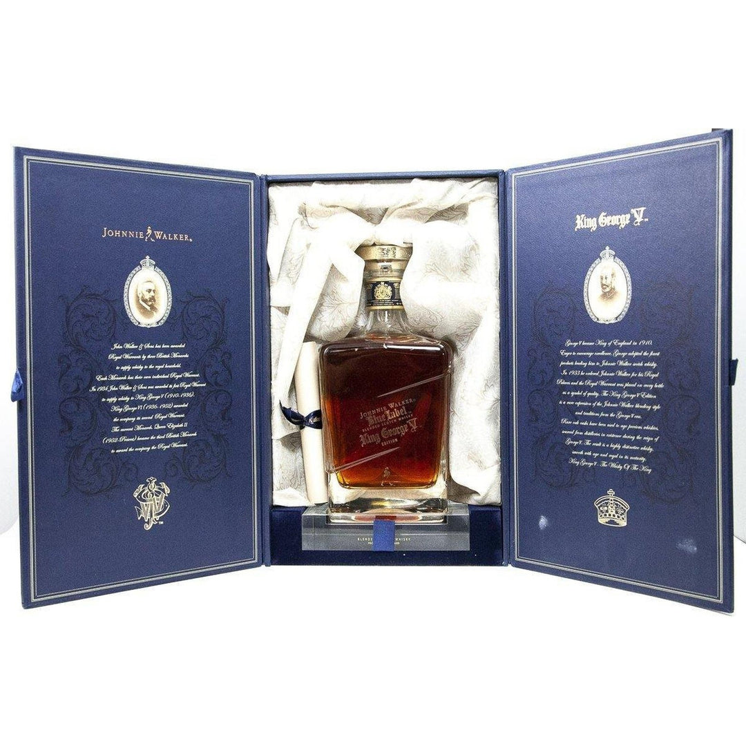 Johnnie Walker King George V Limited Edition Navy Blue - The Really Good Whisky Company