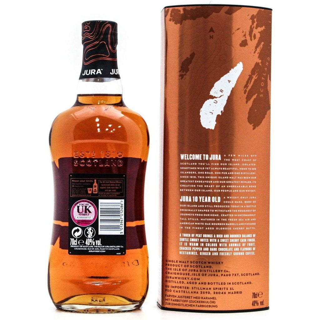 Jura 10 Year Old - 70cl 40%