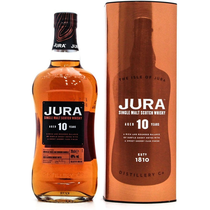 Jura 10 Year Old - 70cl 40%