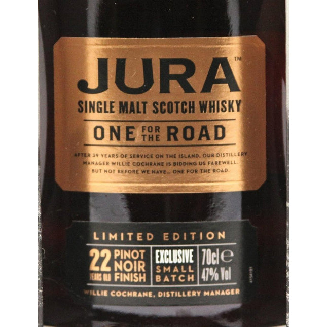 Jura 22 Years Old - One for the Road Whisky - The Really Good Whisky Company