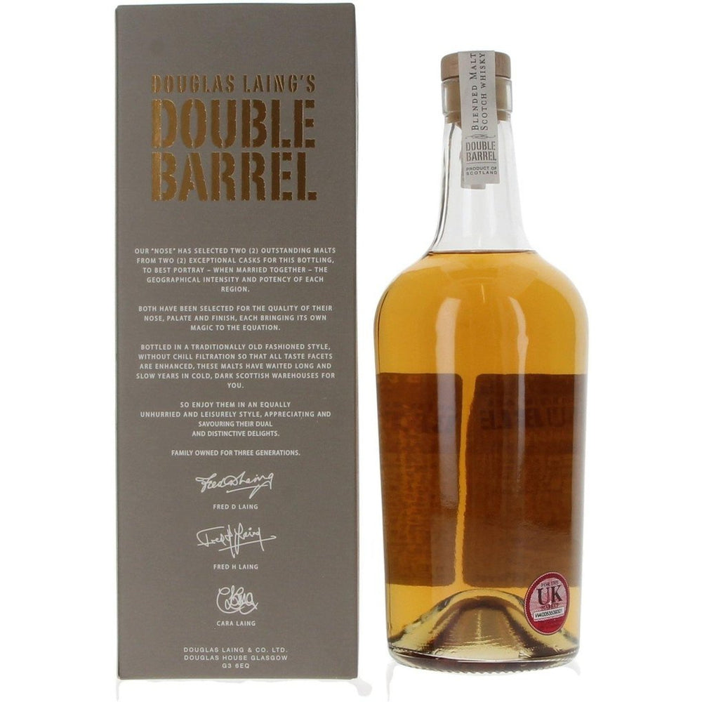 Jura and Dailuaine 12 Year Old Double Barrel (Douglas Laing) - 70cl 46% - The Really Good Whisky Company