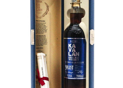 Kavalan Solist Vinho Barrique Single Cask Strength Whisky - 70cl - The Really Good Whisky Company