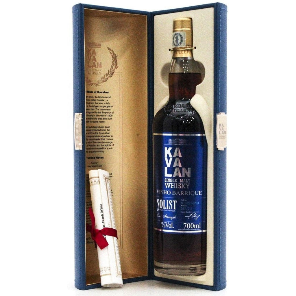 Kavalan Solist Vinho Barrique Single Cask Strength Whisky - 70cl - The Really Good Whisky Company