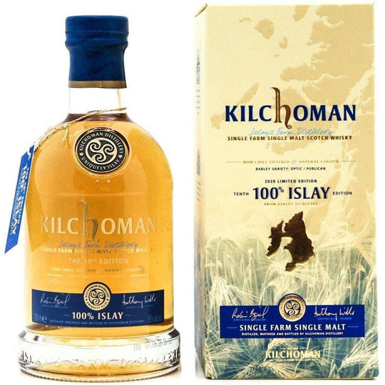 Kilchoman 100% Islay (10th Edition) Single Malt Scotch Whisky - 70cl 50%