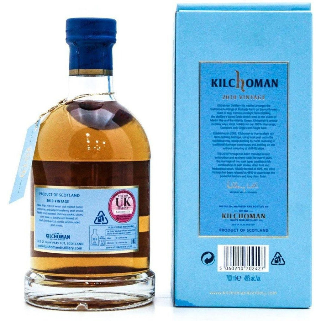 Kilchoman 2010 Vintage 9 Year Old - 70cl 48% - The Really Good Whisky Company