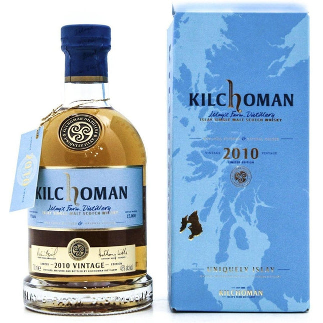 Kilchoman 2010 Vintage 9 Year Old - 70cl 48% - The Really Good Whisky Company