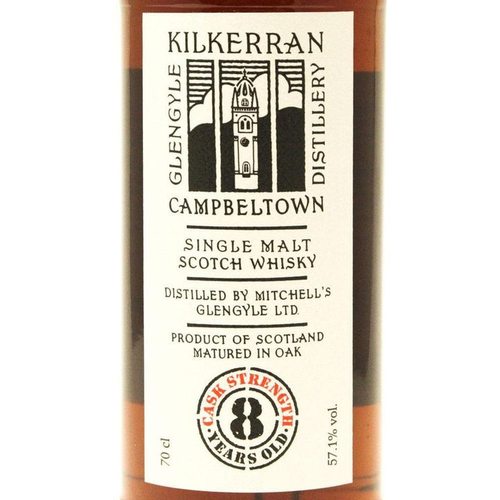 Kilkerran Cask Strength - 8 Year Old 2019 Single Malt Scotch Whisky - The Really Good Whisky Company